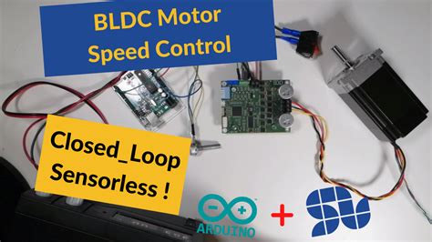 Sensorless BLDC motor control with Arduino .